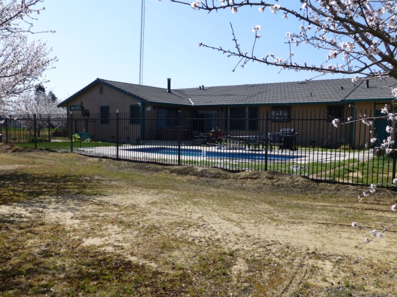 Back of House In Ground Pool